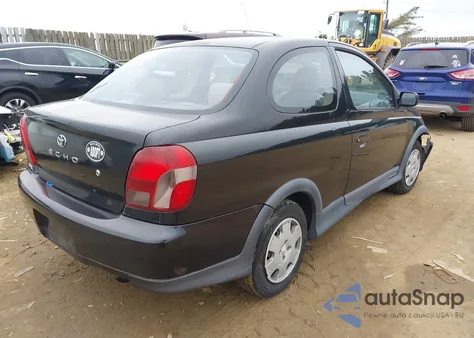 2000 Toyota Echo z USA, uszkodzony, nr VIN JTDAT1239Y5006645